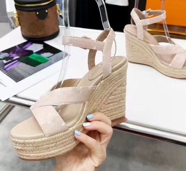 women fashion sandals straw shoe starboard wedge sandals open toe platform shoes wedge shoe straw bottom pumps ladies, Black
women fashion sandals straw shoe starboard wedge sandals open toe platform shoes wedge shoe straw bottom pumps ladies, Black