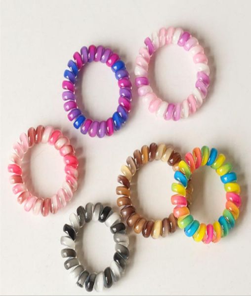 8 color gradient telephone wire hairband gradient colorful ponytail holder elastic phone cord line hair tie hair accessories zjj183225093, Slivery;white
8 color gradient telephone wire hairband gradient colorful ponytail holder elastic phone cord line hair tie hair accessories zjj183225093, Slivery;white