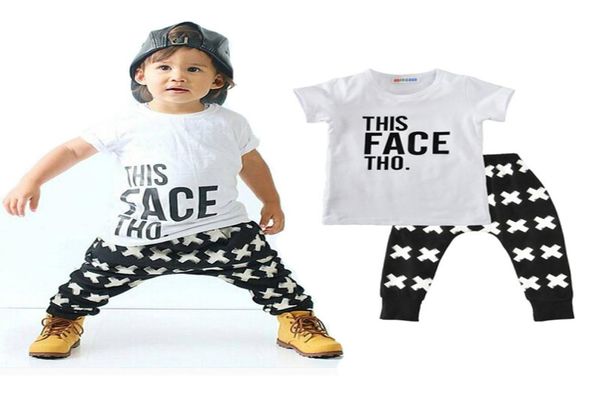 boys casual clothing sets baby letters cross pattern fashion suits infant outfits kids trousers 15t k52495279160, White
boys casual clothing sets baby letters cross pattern fashion suits infant outfits kids trousers 15t k52495279160, White