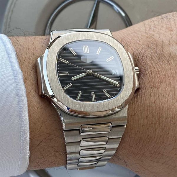 pf nautilus elegant men's watch mechanical steel band king pp, Slivery;brown
pf nautilus elegant men's watch mechanical steel band king pp, Slivery;brown