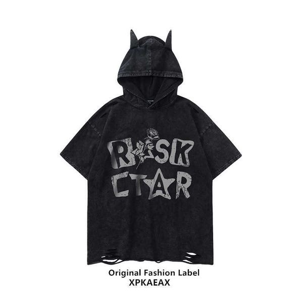 stussys men's t-shirt brand european and american retro men's and women's hooded perforated t-shirt washed old hiphop loose s, White;black
stussys men's t-shirt brand european and american retro men's and women's hooded perforated t-shirt washed old hiphop loose s, White;black