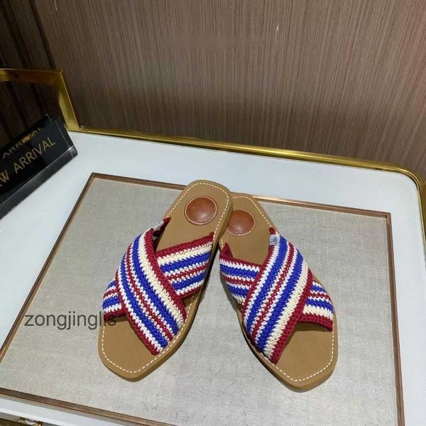 striped cloe slippers shoes slipper sandals 2023 designer cross women woven wool flat women's daily wear woody roman sandals c5fe
striped cloe slippers shoes slipper sandals 2023 designer cross women woven wool flat women's daily wear woody roman sandals c5fe