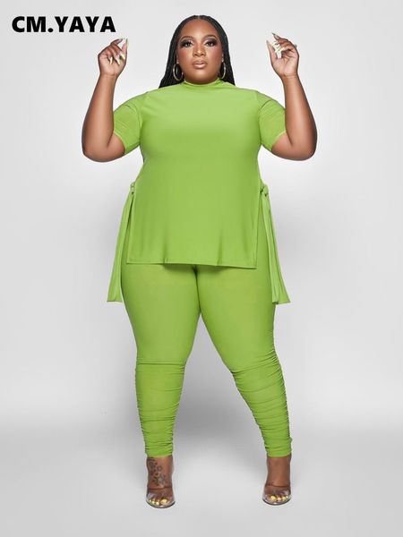 women's plus size pants cm yaya size exercise women's twopiece suit sportswear tie tshirt and long legs pants matching track 23070, Black
women's plus size pants cm yaya size exercise women's twopiece suit sportswear tie tshirt and long legs pants matching track 23070, Black