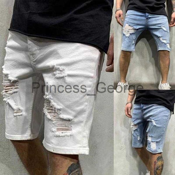 men's shorts mens shorts summer men plus size 3xl fashion casual slim jeans short hole elastic denim x0706, White;black
men's shorts mens shorts summer men plus size 3xl fashion casual slim jeans short hole elastic denim x0706, White;black