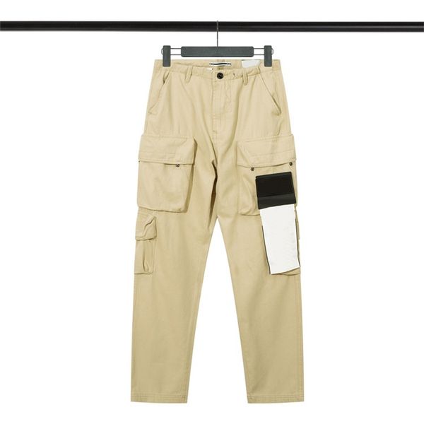 toney summer men's overalls badge patch pants multi-pocket overalls casual pants 620#, Black 
toney summer men's overalls badge patch pants multi-pocket overalls casual pants 620#, Black