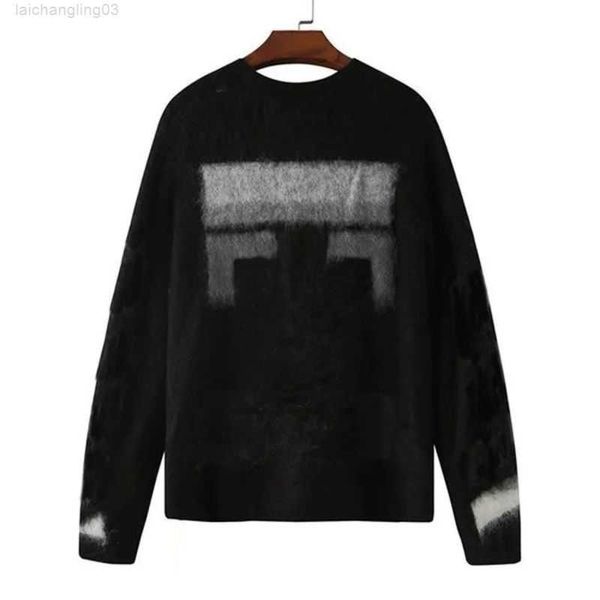 designers sweater mens womens arrow color gradient cardigan lover senior classic multicolor round neck autumn winter european standard sizet, White;black
designers sweater mens womens arrow color gradient cardigan lover senior classic multicolor round neck autumn winter european standard sizet, White;black