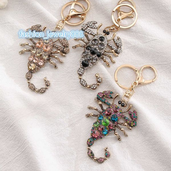 scorpion pendant fashion diamond inlaid hollow alloy key chain creative animal exquisite gift, Slivery;golden
scorpion pendant fashion diamond inlaid hollow alloy key chain creative animal exquisite gift, Slivery;golden