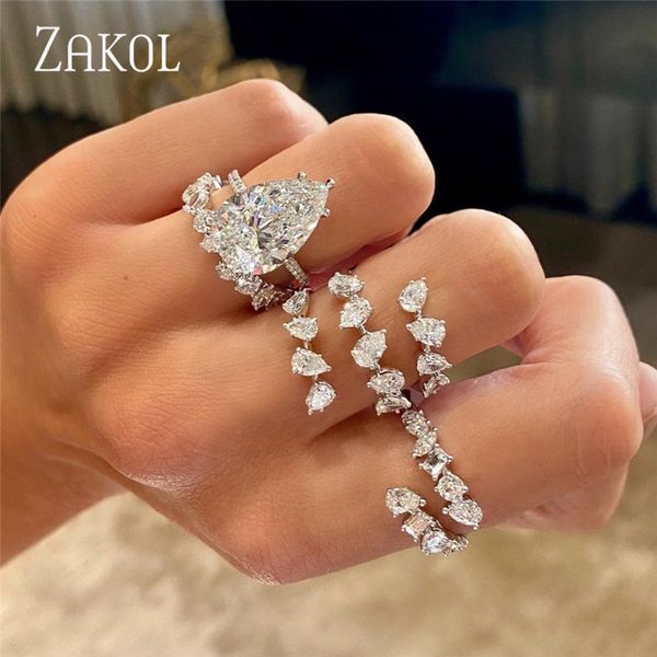 wedding rings zakol fashion 3 layers irregular zirconia open rings for women silver color ring rectangle shinny cz wedding jewelry rp2250 23, Slivery;golden
wedding rings zakol fashion 3 layers irregular zirconia open rings for women silver color ring rectangle shinny cz wedding jewelry rp2250 23, Slivery;golden