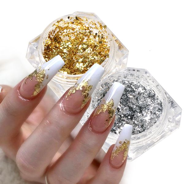 nail glitter flakes glitter aluminum foil sequins chrome powder nails irregular sticker paillettes art manicure decor accessories lacb0108 2, Silver;gold
nail glitter flakes glitter aluminum foil sequins chrome powder nails irregular sticker paillettes art manicure decor accessories lacb0108 2, Silver;gold