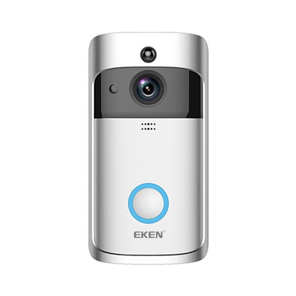 eken wifi video doorbell v5 smart home door bell chime 720p hd camera realtime video twoway audio night vision pir motion
eken wifi video doorbell v5 smart home door bell chime 720p hd camera realtime video twoway audio night vision pir motion