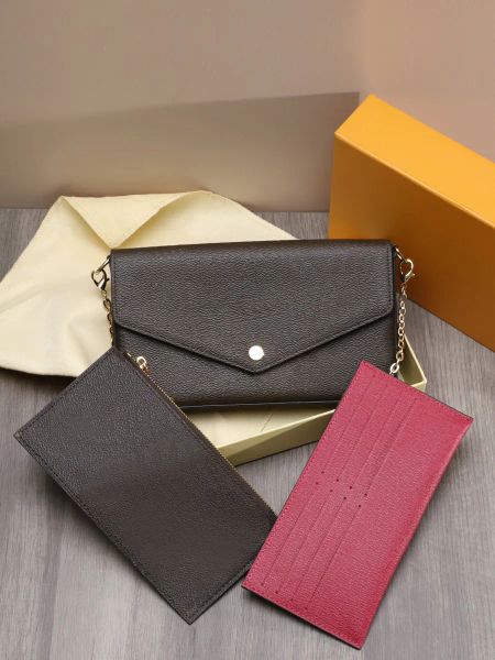3a designers women wallet bags original luxurys purse woman fashion multi pochette chain crossbody shoulder bag with box dustbag wallet m612
3a designers women wallet bags original luxurys purse woman fashion multi pochette chain crossbody shoulder bag with box dustbag wallet m612
