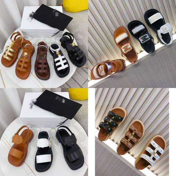 14 colors clea chunky sandals women designer triomphe gladiator sandal ankle buckle strap slingbacks thick bottom tippi slides platform mule, Black
14 colors clea chunky sandals women designer triomphe gladiator sandal ankle buckle strap slingbacks thick bottom tippi slides platform mule, Black