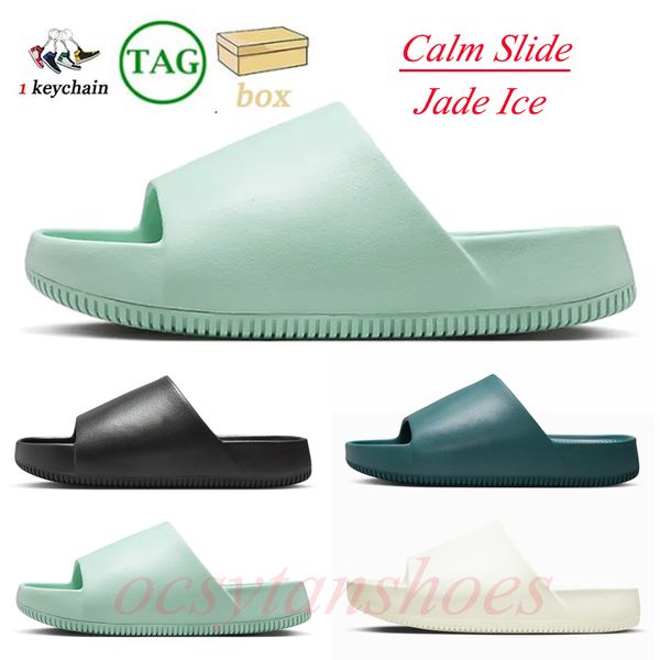 2023 luxury sandals calm slide designer women flip flops slipper fashion leather slides geode teal jade ice sail sesame ladies casual shoes, Black
2023 luxury sandals calm slide designer women flip flops slipper fashion leather slides geode teal jade ice sail sesame ladies casual shoes, Black
