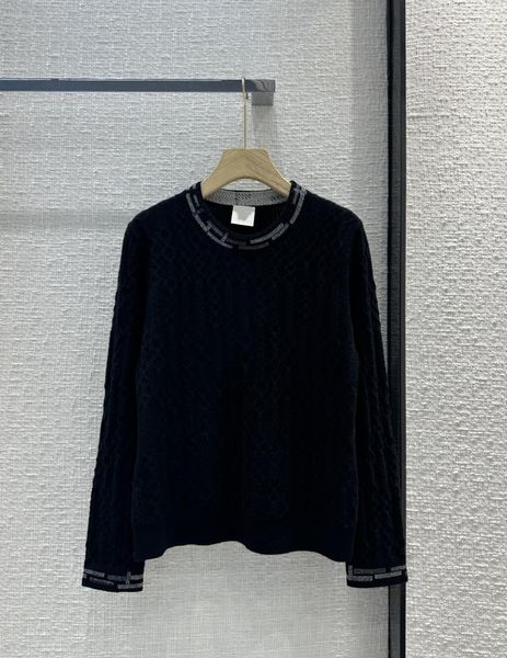 2023 new autumn winter milan runway sweaters o neck long sleeve high end jacquard pullover women's designer 0706-2, White;black
2023 new autumn winter milan runway sweaters o neck long sleeve high end jacquard pullover women's designer 0706-2, White;black