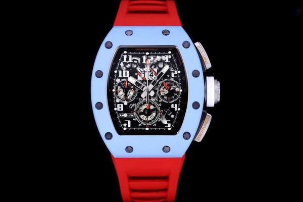 fashion mechanical r i c h a r d luxury superb style male wrist watches rm11 rm11-03 ikac designer high-end quality tpt carbon fiber bezel f, Slivery;brown
fashion mechanical r i c h a r d luxury superb style male wrist watches rm11 rm11-03 ikac designer high-end quality tpt carbon fiber bezel f, Slivery;brown