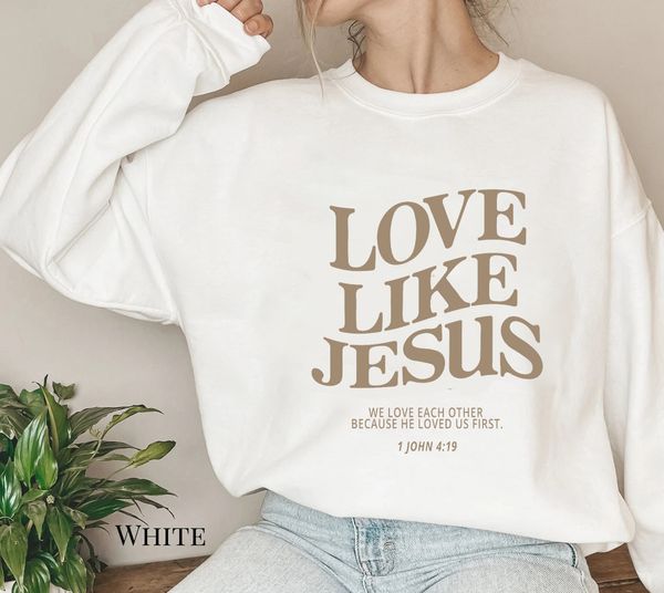 women's hoodies sweatshirts love like jesus we love each other sweatshirt christian sweats fath pullovers women fashion casual 100%cott, Black
women's hoodies sweatshirts love like jesus we love each other sweatshirt christian sweats fath pullovers women fashion casual 100%cott, Black