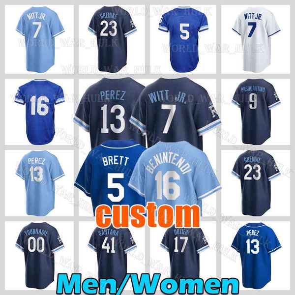 7 bobby witt jr. jersey 13 salvador perez baseball 16 bo jackson 9 vinnie pasquantino george brett zack greinke kansases city matt beaty nat, Blue;black
7 bobby witt jr. jersey 13 salvador perez baseball 16 bo jackson 9 vinnie pasquantino george brett zack greinke kansases city matt beaty nat, Blue;black