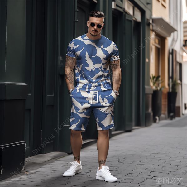 mens tracksuits fashion summer short sleeve t shirt shorts 2 piece sets oversized tshirts suits casual sportswear men clothes 230706, Gray
mens tracksuits fashion summer short sleeve t shirt shorts 2 piece sets oversized tshirts suits casual sportswear men clothes 230706, Gray