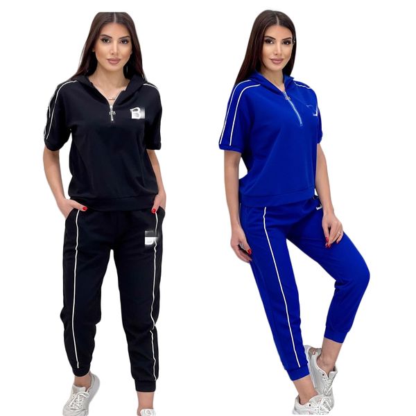 summer women two-piece printed short sleeve hood and casual sports pants ship, White
summer women two-piece printed short sleeve hood and casual sports pants ship, White