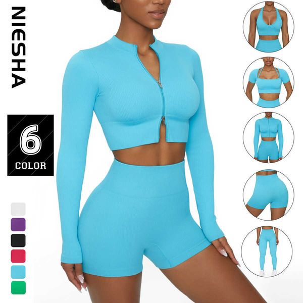 new yoga suit set seamless zipper breathable sports bra high waist and hip lifting fitness pants set, White;red
new yoga suit set seamless zipper breathable sports bra high waist and hip lifting fitness pants set, White;red