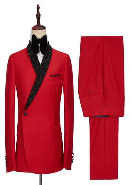 fashion red sequins groom wedding tuxedos winter mens groommen party prom pants suits jacket business work wear outfit 2 pieces8357466, Black;gray
fashion red sequins groom wedding tuxedos winter mens groommen party prom pants suits jacket business work wear outfit 2 pieces8357466, Black;gray