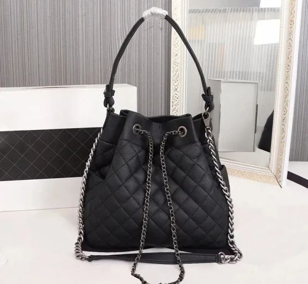 bucket tote designer bag ladies hobo cowhide leather shoulder bag chain crossbody bag black purse
bucket tote designer bag ladies hobo cowhide leather shoulder bag chain crossbody bag black purse