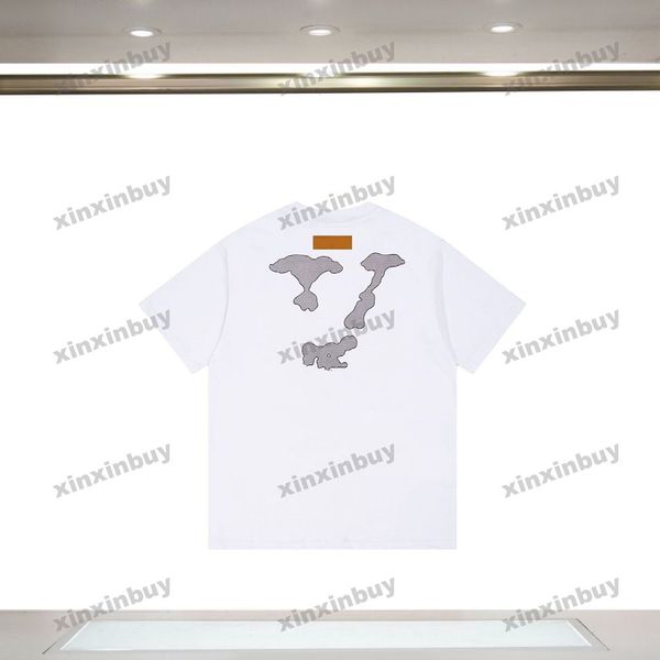 xinxinbuy men designer tee t shirt 23ss 1854 letter embroidery short sleeve cotton women white black blue xs-xl, Black;brown
xinxinbuy men designer tee t shirt 23ss 1854 letter embroidery short sleeve cotton women white black blue xs-xl, Black;brown
