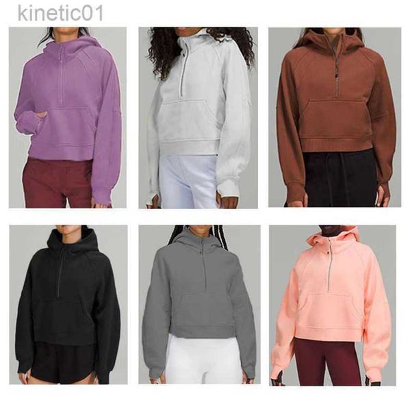 2023 designer lululemens women jacket lu-235 yoga clothes women's sports half zip hoodie loose autumn winter wrinkle resistant warm fit, Black;brown
2023 designer lululemens women jacket lu-235 yoga clothes women's sports half zip hoodie loose autumn winter wrinkle resistant warm fit, Black;brown