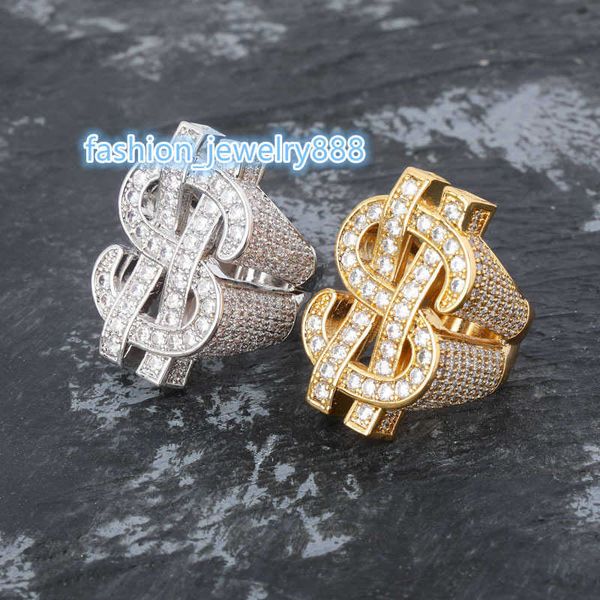 zircon ring hollowed out dollar symbol hip hop trendsetter men's ring gold australia jewelry, Silver
zircon ring hollowed out dollar symbol hip hop trendsetter men's ring gold australia jewelry, Silver