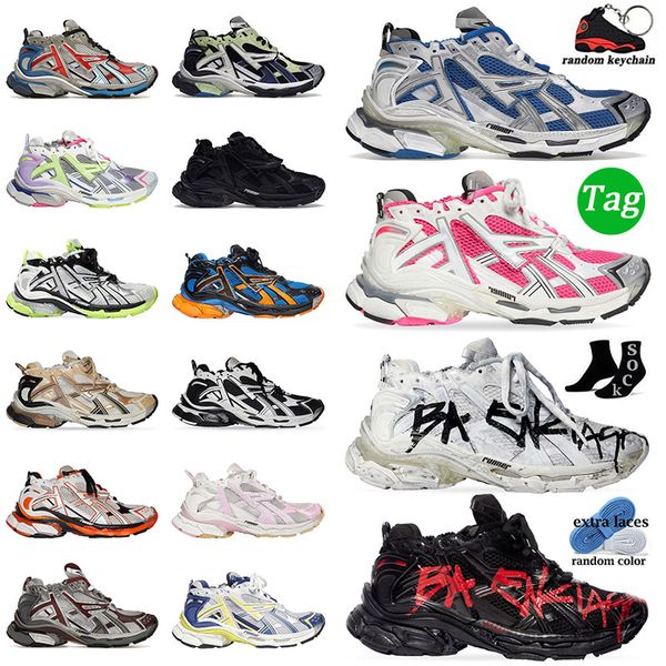 

mens womens hike shoes track runner 7.0 paris vintage sneakers black white pink yellow blue red green brand hiking jogging 7s sports running