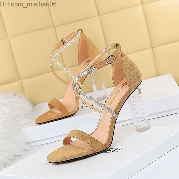 dress shoes bigtree summer women's crystal 9.5cm high boots mule sandals transparent block sandals transparent open large ball shoes z2, Black
dress shoes bigtree summer women's crystal 9.5cm high boots mule sandals transparent block sandals transparent open large ball shoes z2, Black