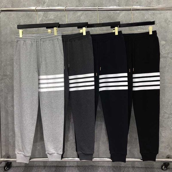 men's pants tb thom men's pants korean fashion brand sweatpants classic cotton 4 bar stripes trousers casual sports streetwear tb, Black
men's pants tb thom men's pants korean fashion brand sweatpants classic cotton 4 bar stripes trousers casual sports streetwear tb, Black