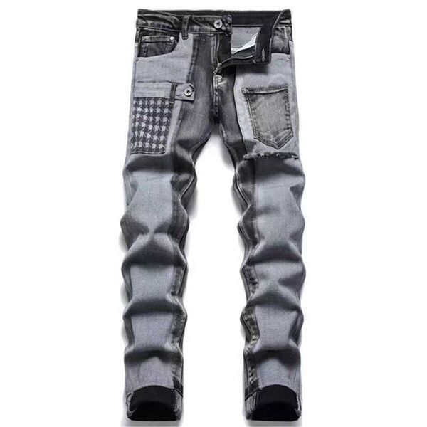 trendy high street mens jeans pants fashion designer blue hole washed casual fit straight leg pant youth rivet print patch black jean embroi
trendy high street mens jeans pants fashion designer blue hole washed casual fit straight leg pant youth rivet print patch black jean embroi