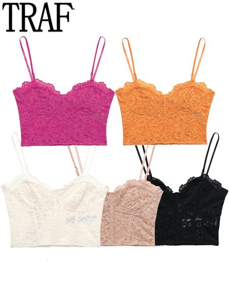 women's tanks camis traf black lace female corset crop women woman orange cut out tank backless summer bustier y2k camis 230706, White
women's tanks camis traf black lace female corset crop women woman orange cut out tank backless summer bustier y2k camis 230706, White