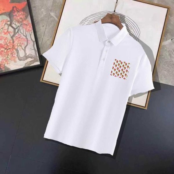 shirt kqdn men's t-shirt fashion designer polo burberies lapel short sleeve large for men burbreries summer, White;black
shirt kqdn men's t-shirt fashion designer polo burberies lapel short sleeve large for men burbreries summer, White;black