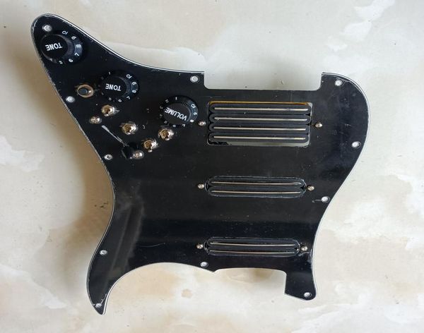 ssh upgrade prewired strat pickguard pickups multifunction with dual rail high output black pickups 4 single cut way switch 201355744
ssh upgrade prewired strat pickguard pickups multifunction with dual rail high output black pickups 4 single cut way switch 201355744