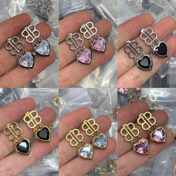 designer b earrings zircon love for women light luxury high grade small group fashionable temperament with letter new trend, Golden
designer b earrings zircon love for women light luxury high grade small group fashionable temperament with letter new trend, Golden