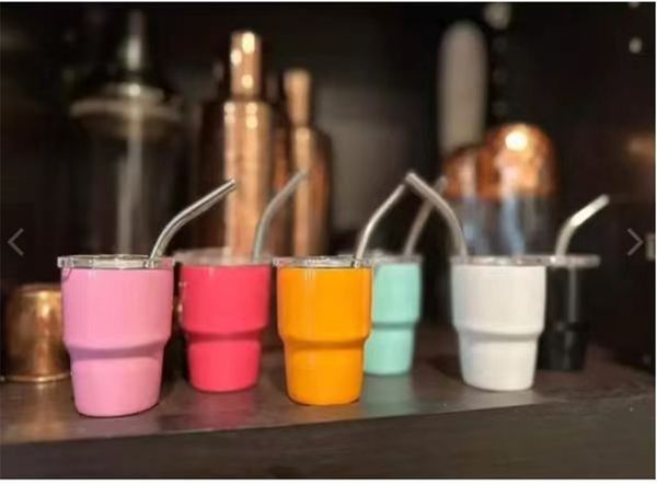 2oz 3oz mini swine glasses tumbler stainless steel beer cup with straw and lid
2oz 3oz mini swine glasses tumbler stainless steel beer cup with straw and lid