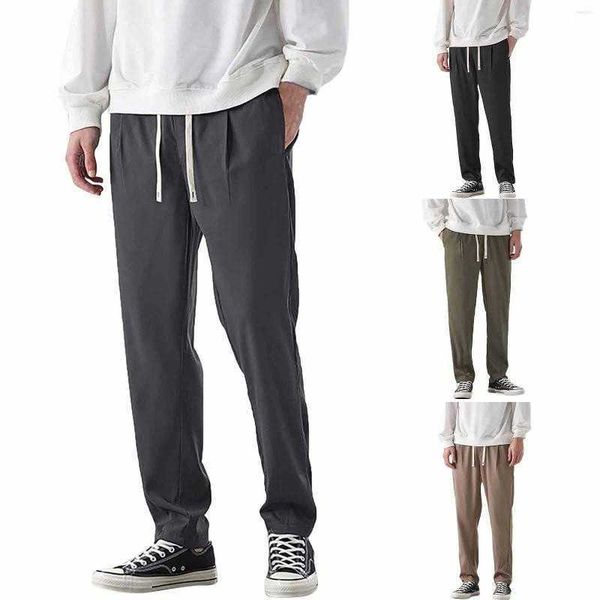 casual men's pants men's elastic waist sweatpants loose straight beach shorts for men seersucker threads, Black
casual men's pants men's elastic waist sweatpants loose straight beach shorts for men seersucker threads, Black