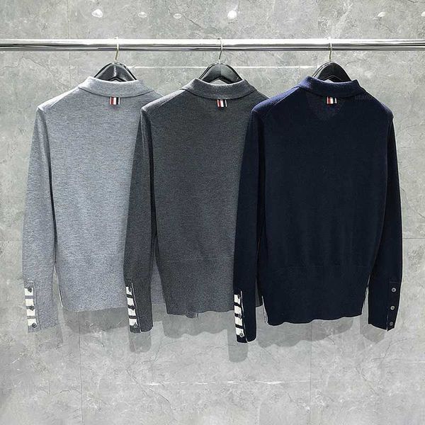tb thom brand sweaters men women lapel clothing patchwork striped wool thick 2023 fashion autumn winter casual tb coat erw9, White;black
tb thom brand sweaters men women lapel clothing patchwork striped wool thick 2023 fashion autumn winter casual tb coat erw9, White;black