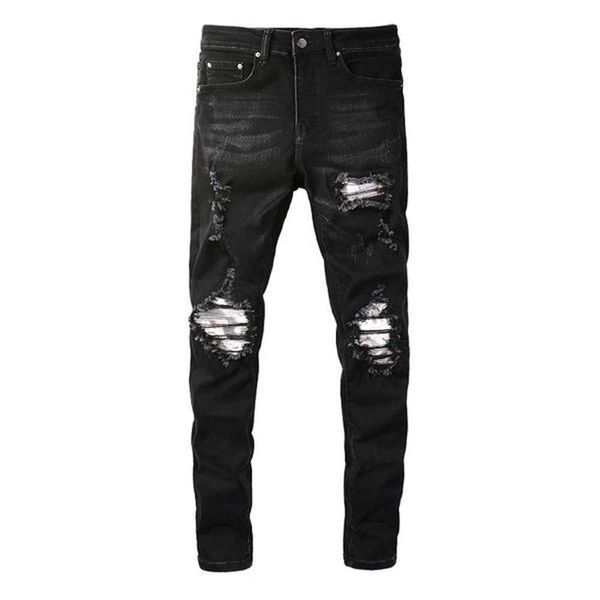 20ss mens designer jeans distressed ripped biker slim fit motorcycle denim for men fashion jean mans pants pour hommes #866 54nr, Black
20ss mens designer jeans distressed ripped biker slim fit motorcycle denim for men fashion jean mans pants pour hommes #866 54nr, Black