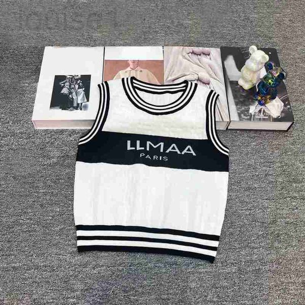 women's tanks & camis designer 2023 runway knit new summer letter sleeveless vest designer fashion wear round neck lady casual ynjy, White
women's tanks & camis designer 2023 runway knit new summer letter sleeveless vest designer fashion wear round neck lady casual ynjy, White