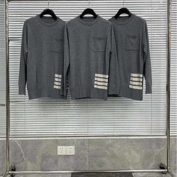 tb thom men sweaters loose casual cotton striped style sweatshirt pullover jumper women knitted sweater, White;black
tb thom men sweaters loose casual cotton striped style sweatshirt pullover jumper women knitted sweater, White;black
