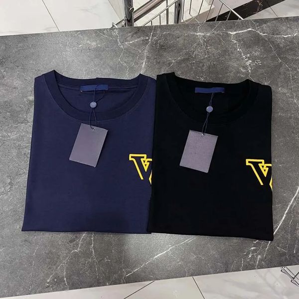 new l mens designer embroidered letter t-shirt short sleeve spring/summer fashion mens and womens t-shirt european, Blue
new l mens designer embroidered letter t-shirt short sleeve spring/summer fashion mens and womens t-shirt european, Blue