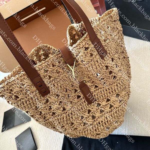 woven beach bag designer straw bag large capacity women handbag classic letter shoulder shopping bags
woven beach bag designer straw bag large capacity women handbag classic letter shoulder shopping bags