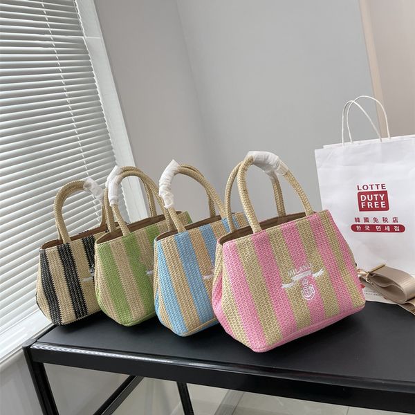 p beach bag designer fashion mini straw tote bag stripes woven shoulder handbag summer beach grass knitting bag travel small basket purse
p beach bag designer fashion mini straw tote bag stripes woven shoulder handbag summer beach grass knitting bag travel small basket purse