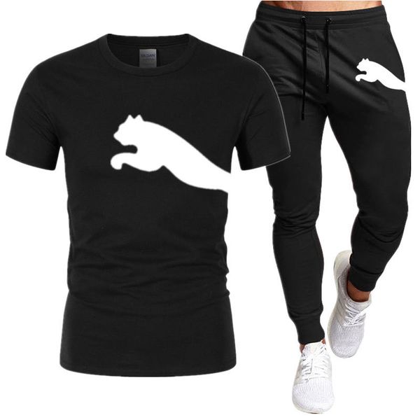 men's tracksuits summer clothing brand men's tracksuit t-shirt trousers sports 2 piece sets jogging short sleeve sweatpants sports, Gray
men's tracksuits summer clothing brand men's tracksuit t-shirt trousers sports 2 piece sets jogging short sleeve sweatpants sports, Gray