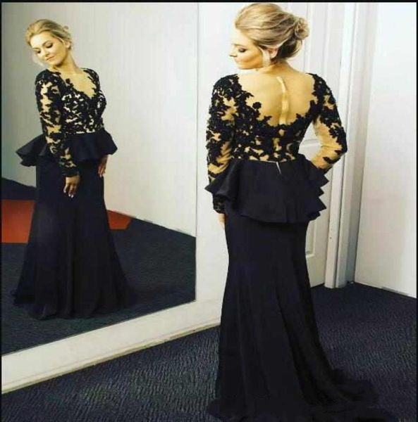 2020 elegant black lace mermaid evening dresses deep v neck long sleeves floor length prom gowns prom dresses 8701370, Black;red
2020 elegant black lace mermaid evening dresses deep v neck long sleeves floor length prom gowns prom dresses 8701370, Black;red