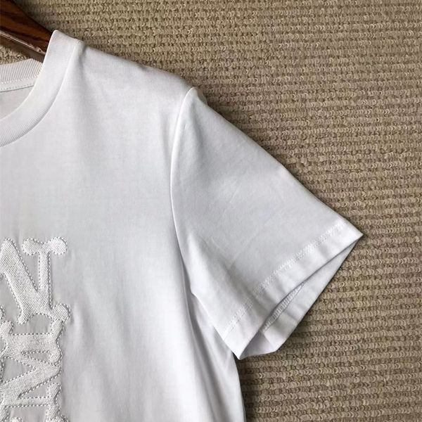 women's t shirt embroidery women solid color tshirt 2023 summer female short sleeve letter print all match simple o neck tee 230705, White
women's t shirt embroidery women solid color tshirt 2023 summer female short sleeve letter print all match simple o neck tee 230705, White
