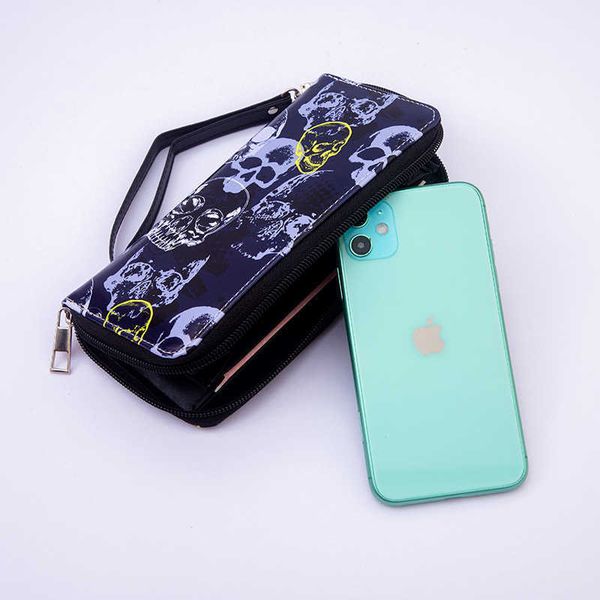 clutch bag new wallet fashion skull handheld bag personalized trend zero wallet long women's bag
clutch bag new wallet fashion skull handheld bag personalized trend zero wallet long women's bag